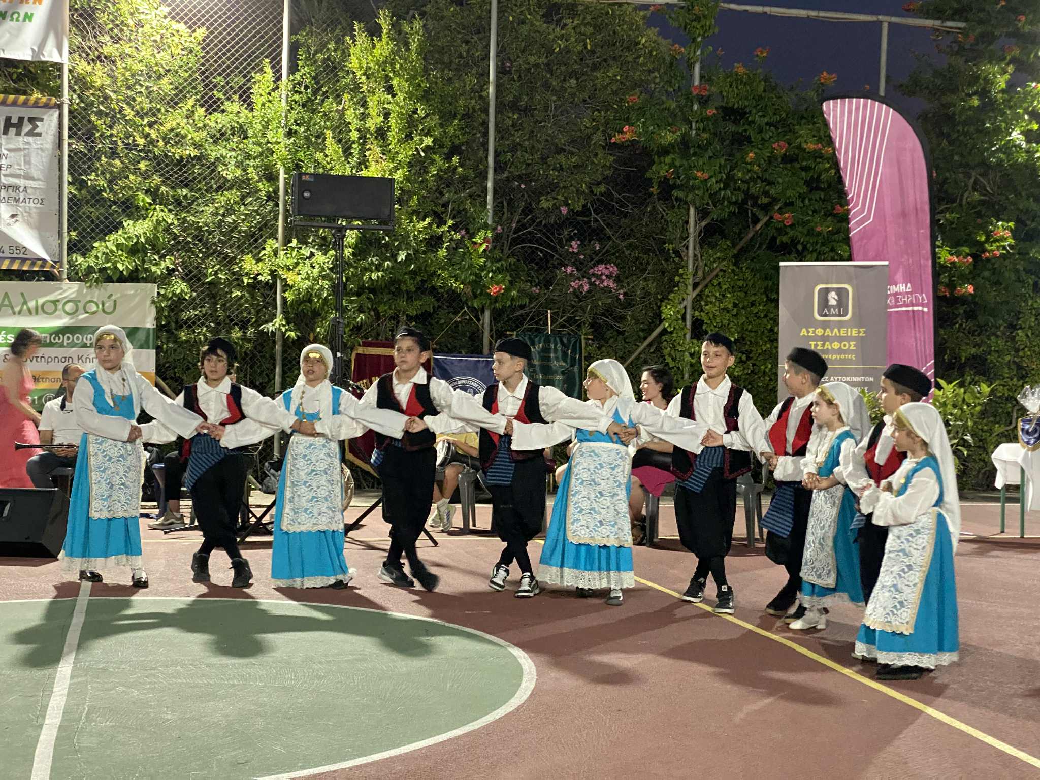 Παραδοσιακοί χοροί στο 7ο Φεστιβάλ Παιδικών Χορευτικών Τμημάτων στον Αλισσό, 2025.